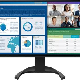 【送料無料】EIZO EV2740X-BK 液晶ディスプレイ 27型/ 3840×2160/ USB Type-C、DisplayPort、HDMI×2/ ブラック/ スピーカー：あり【在庫目安:僅少】