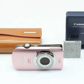 AB+ (良品) Canon キヤノン IXY DIGITAL 510 IS ピンク 初期不良返品無料 3-56