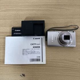 Canon キャノン IXY 650 レンズ 4.5-54.0㎜ 1:3.6-7.0 デジタルカメラ コンパクトカメラ 説明書 充電器付き 通電確認済み 3 サ ス 1760