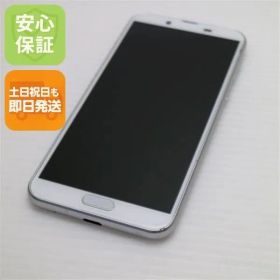 美品 SH-M08 AQUOS sense2 ホワイトシルバー スマホ 本体 白ロム 土日祝発送OK 03000