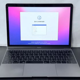 MacBook 12 2016 8GB 256GB m3 初期化済