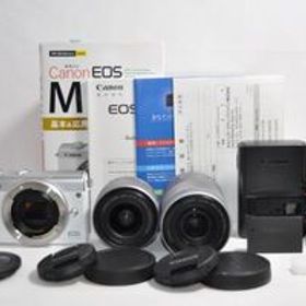 ★Canon キャノン EOS M200 ダブルズームキット ホワイト★#2601025