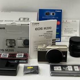 【限定モデル】Canon キャノン EOS M200 LIMITED GOLD KIT リミテッド ゴールド キット 動作品 美品