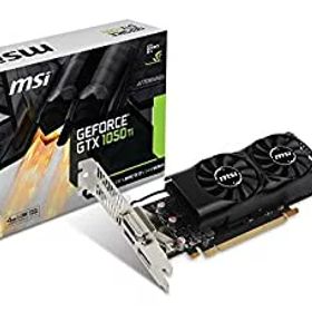 【中古】「非常に良い」MSI GeForce GTX 1050 Ti 4GT LP グラフィックスボード LPモデル VD6238