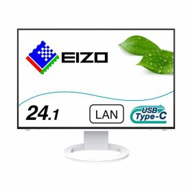 EIZO FlexScan 24.1型カラー液晶モニター ホワイト EV2495-WT 1台パソコン 液晶モニター