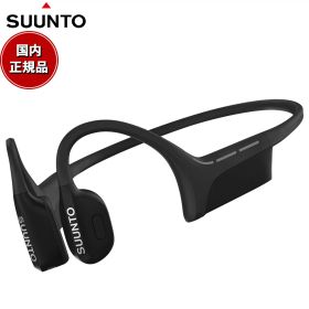 【27日10時から！エントリーでP+4倍！モバイル会員限定！】スント SUUNTO WING Black 骨伝導イヤホン ウィング オープンイヤー ヘッドホン ワイヤレスイヤホン 充電 SS050942000