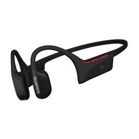 Suunto Wing 2 Black プレミアム骨伝導ヘッドホン SS051259000 オープンイヤーヘドホン イヤホン スント ウィング 2 ブラック IP66 防汗・防水性能 LEDライト ハンズフリー操作 & ボタン操作