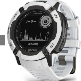 超美品 Garmin Instinct 2 Dual Power ホワイト