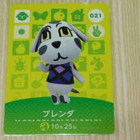 即決 新品未使用 amiiboカード 第1弾 021 ブレンダ 同梱可 アミーボカード amiibo あつまれどうぶつの森 とびだせ どうぶつの森