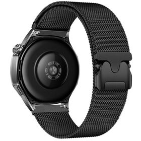 22mm 時計バンド 金属メッシュ Huawei Watch GT 5 / 4 / 3 / 2 / GT Runner 46mm 磁気バックル付き ステンレススチール製ウォッチバンド