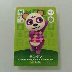 ニンテンドースイッチ(Nintendo Switch)のamiiboカード あつ森 319 タンタン(その他)