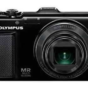【中古】OLYMPUS デジタルカメラ SH-25MR ブラック iHSテクノロジー GPS・電子コンパス内蔵 1600万画素 裏面照射型CMOS 光学12.5倍ズーム DUAL IS ハイビ