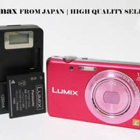 コンパクトデジタルカメラ【極上美品】 Panasonic LUMIX DMC-FH8 Red | Mint Condition from Japan | CCD Sensor Classic #9015