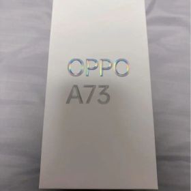 【新品同様】OPPO A73 ネイビーブルー本体付属品全てあり フィルム付き