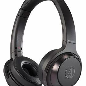 audio-technica SOLID BASS ワイヤレスヘッドホン 重低音 最大70時間再生 ブラック ATH-WS330BT BK