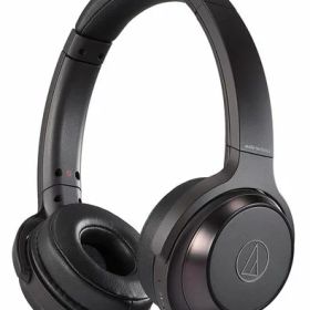 オーディオテクニカATH-WS330BTBKワイヤレスヘッドホンbluetooth重低音SOLIDBASS最大70時間再生ブラックATHーWS330BTBK