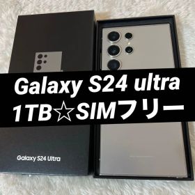 Galaxy S24 ultra 1TB チタニウムグレー d10