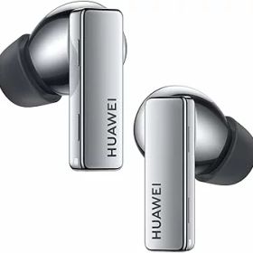 【中古】(非常に良い)HUAWEI FreeBuds Pro/シルバーフロスト/Bluetoothワイヤレスイヤホン/アクティブノイズキャンセリング/デュアルデバイス接続/30時間音楽再生 【