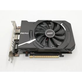 【中古】MSI GeForce GTX 1650 AERO ITX 4G OC GTX1650/4GB(GDDR5)/PCI-E【ECセンター】保証期間1週間