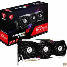 【クーポン配信中】MSI Radeon RX 6750 XT GAMING X TRIO 12G グラフィックスボード VD8092