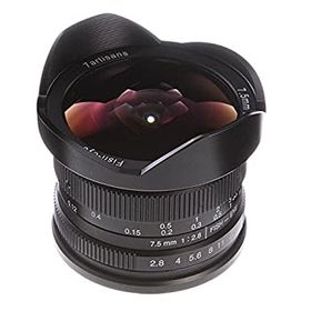 【中古】【非常に良い】7職人7.5?MM F / 2.8手動フォーカスワイド角度魚眼レンズレンズMF for Fujifilm FXマウントx-t10?X - pro1?x-pro2?x-a1?x-a2?x-a3?x-a5?x-h1?x-e