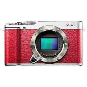 【中古】フジフィルム FUJIFILM X-A1本体 レッド レッド F FX-X-A1R カメラ 中古 人気 おすすめ 高画質