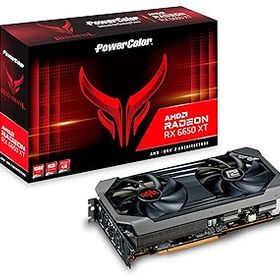 【中古】POWERCOLOR グラフィックボード AMD Radeon RX6650XT GDDR6 8GB 搭載モデル 【国内正規代理店品】AXRX 6650XT 8GBD6-3DHE/OC