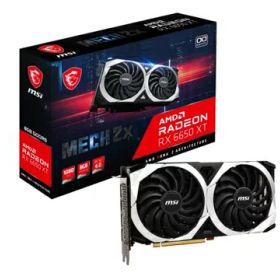 【中古】 MSI Radeon RX 6650 XT MECH 2X 8G OC グラフィックスボード VD8095