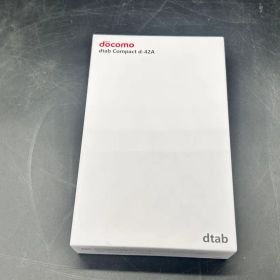 dtab Compact d-42A 新品未使用 タブレット本体 docomo