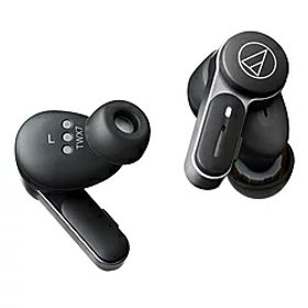 audio-technica(オーディオテクニカ) 完全ワイヤレスイヤホン アッシュブラック ATH-TWX7 BK ［ワイヤレス(左右分離) /ノイズキャンセリング対応 /Bluetooth対応］ ATHTWX7BK 【864】