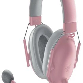 Razer レイザー BlackShark V2 X Quartz Pink ゲーミングヘッドセット 3.5mmアナログ 7.1ch サラウンド 特許技術採用50mmドライバ 単一指向性マイク ノイズキャンセリング 高遮音性イヤーカップ 軽量 PC / PS5 / PS4 / Xbox/Nintendo Switch ブラックシャークブイツーエック