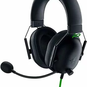 【中古】Razer BlackShark V2 X ゲーミングヘッドセット 3.5mmアナログ 7.1ch サラウンド 特許技術採用50mmドライバー 単一指向性マイク ノイズキャンセ