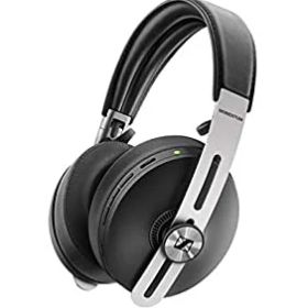 【中古】(未使用・未開封品)Sennheiser ゼンハイザー MOMENTUM Wireless M3AEBTXL BLACK Bluetoothノイズキャンセリングヘッドホン, オートon/off, スマートポーズ, ボイス