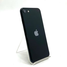 アップル(Apple)の【全額返金保証】【最速発送】Apple iPhone iPhone SE（第3世代） 64GB ミッドナイト au 動作確認済(スマートフォン本体)