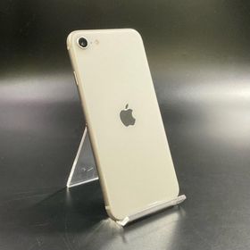 アップル(Apple)の【全額返金保証】【最速発送】Apple iPhone iPhone SE（第3世代） 64GB スターライト Softbank 動作確認済(スマートフォン本体)