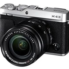 【中古】「非常に良い」FUJIFILM ミラーレス一眼カメラ X-E3レンズキットシルバー X-E3LK-S