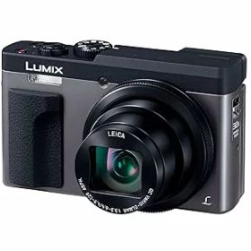 【中古】パナソニック コンパクトデジタルカメラ ルミックス TZ90 光学30倍 4K動画記録 シルバー DC-TZ90-S