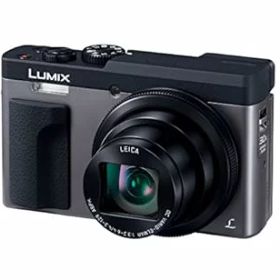 【中古】パナソニック コンパクトデジタルカメラ ルミックス TZ90 光学30倍 4K動画記録 シルバー DC-TZ90-S