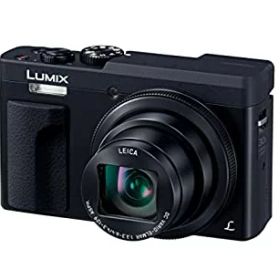 【中古】パナソニック コンパクトデジタルカメラ ルミックス TZ90 光学30倍 4K動画記録 ブラック DC-TZ90-K