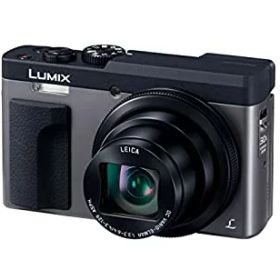 【中古】(非常に良い)パナソニック コンパクトデジタルカメラ ルミックス TZ90 光学30倍 4K動画記録 シルバー DC-TZ90-S