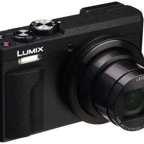 【中古】パナソニック コンパクトデジタルカメラ ルミックス TZ90 光学30倍 4K動画記録 ブラック DC-TZ90-K