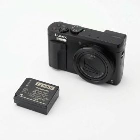 【中古 動作確認済】 パナソニック コンパクトデジタルカメラ ルミックス TZ90 光学30倍 記録 ブラック 黒 DC-TZ90-K カメラ デジカメ 入学式 入園式 卒業式 卒園式 歓迎会 送迎会 自撮り セルフィー 花見 旅行 ブラブラ 思い出 想い出 日常 Vlog カメラ男子 カメラ女子