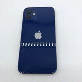 中古 【SIMロック解除済み】【au】Apple iPhone12 6.1インチ 128GB (ブルー) MGHX3J/A 155545 状態： C:並品