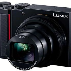 【中古】「ほぼ新品」パナソニック コンパクトデジタルカメラ ルミックス TX2D 光学15倍 ブラック DC-TX2D-K