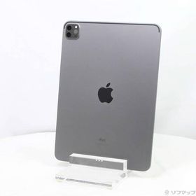 〔中古〕Apple(アップル) iPad Pro 11インチ 第3世代 128GB スペースグレイ MHQR3J／A Wi-Fi〔269-ud〕