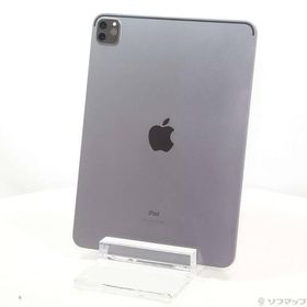 〔中古〕Apple(アップル) iPad Pro 11インチ 第2世代 256GB スペースグレイ MXDC2J／A Wi-Fi〔262-ud〕