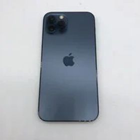 中古 【SIMロック解除済み】【au】Apple iPhone12 Pro 6.1インチ 128GB (パシフィックブルー) MGM83J/A 155583 状態： C:並品