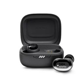 【中古】（新古品） JBL LIVE FREE 2 ワイヤレスイヤホン bluetooth マルチポイント/ハイブリッド ノイズキャンセリング/IPX5/ワイヤレス充電対応/ブラック/ JBLLIVEFREE2TWSBLK