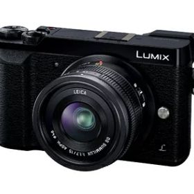 【中古】 パナソニック ミラーレス一眼カメラ ルミックス GX7MK2 単焦点ライカDGレンズキット ブラック DMC-GX7MK2LK