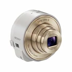 【中古】「ほぼ新品」SONY デジタルカメラ Cyber-shot レンズスタイルカメラ QX10 ホワイト DSC-QX10-W
